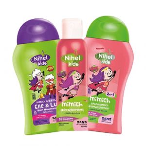 Lot shampooing enfant mimich+bain mousse+deodorant  