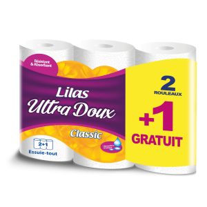 Essuie tout ultras doux 2+1 