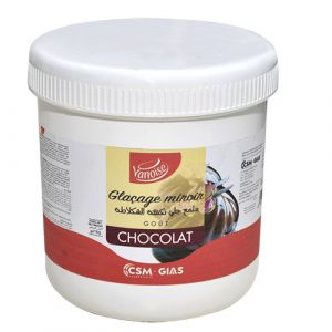 Glaçage miroir chocolat