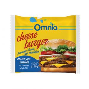 Slice au cheddar 10 tranches omnia