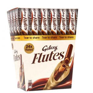 Paquet de Galaxy Flutes choco