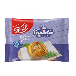 Lot de pâte feuilletée slice 