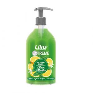 Lot de 2 gel lavant mains extreme citron menthe 