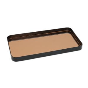 Plateau rectangulaire en verre 