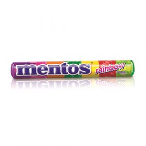 Mentos rolls rainbow 
