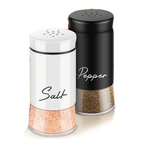 Ensemble  de salières et poivrières 