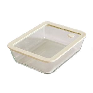 Boite de conservation en verre 