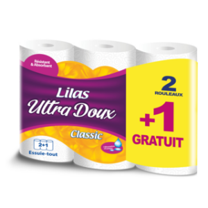  Lot de 3 essuie tout  2+1 gratuit