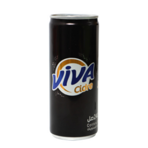 Lot de 6 canettes de boissons gazeuse cidre  