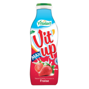 Yaourt à boire fraise
