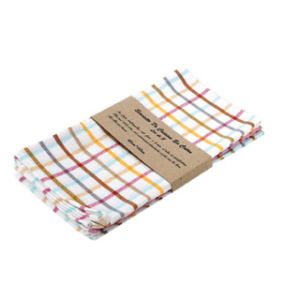 Lot de 3 serviette arc en ciel 