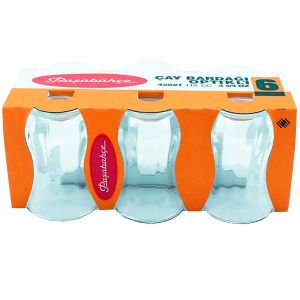 Lot de 6 verres à thé