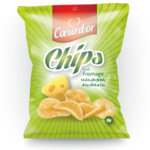 Lot de 3 chips fromage