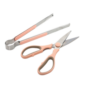 set ciseau+pince barbecue