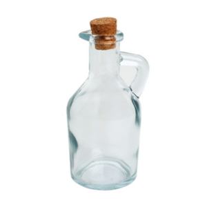Bouteille en verre avec bouchon