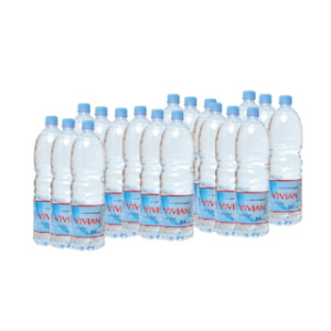 Lot de 3 fardeau eau de source