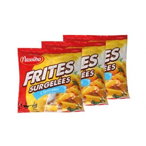 Lot de 3 frite surgelées classique