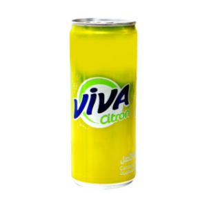 Lot de 6 canettes de boissons gazeuse citron