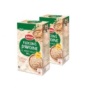  Lot de 2 flacons d'avoine 