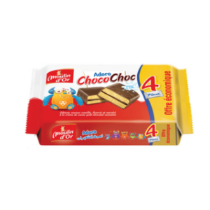 Groupage de 4 cakes maxi choco
