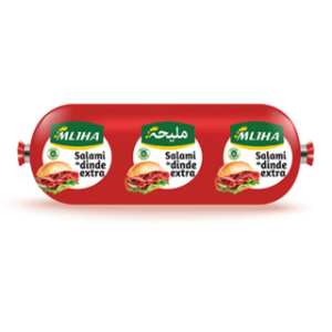 Lot de 2 salami dinde extra