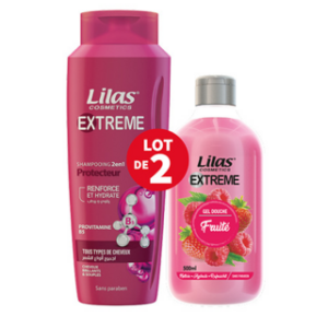 Shampoing protecteur +gel douche fruité