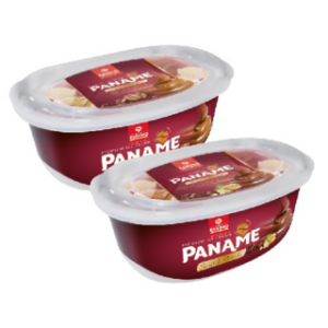 Lot de 2 barquettes glaces chocolat liégeois