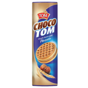 Biscuit fourré goût noisette