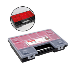 Organisateur boite à outils avec cuvettes