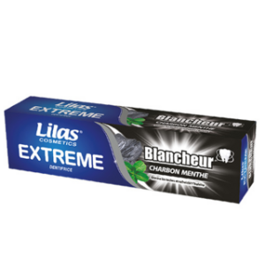 Dentifrice extreme blancheur charbon menthe  