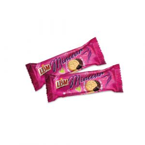 Lot de 2 biscuits minceur sans sucre enrobé goût chocolat 