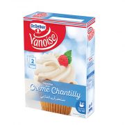 Préparation pour crème chantilly