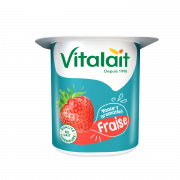 Yaourt aromatisé fraise