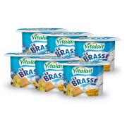 Lot de 6 yaourts brassé biscuit vanille