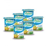 Yaourt aromatisé banane