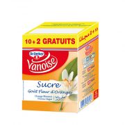 Lot de 12 sachets sucre fleur d'oranger