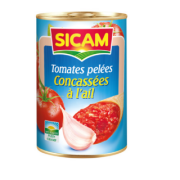Tomates concassées à l'ail